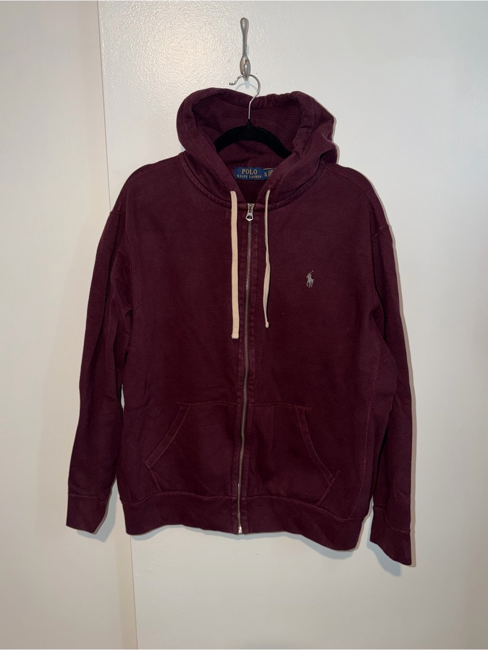 Men/Women Polo Ralph Lauren Full Zip Hoodie Size XL